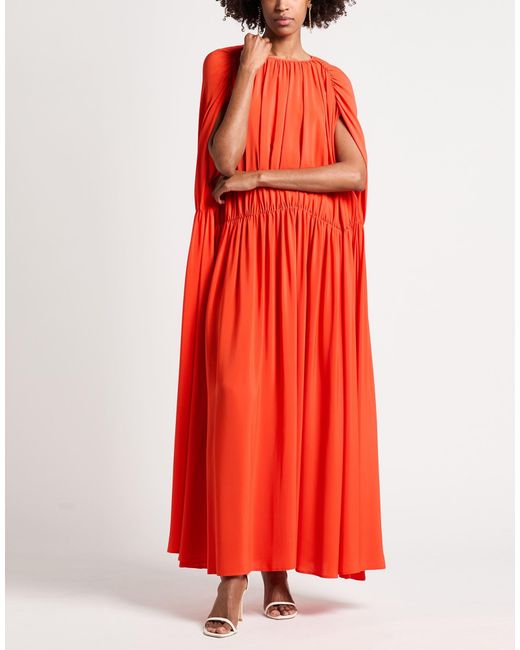 Erika Cavallini Semi Couture Red Maxi Dresses