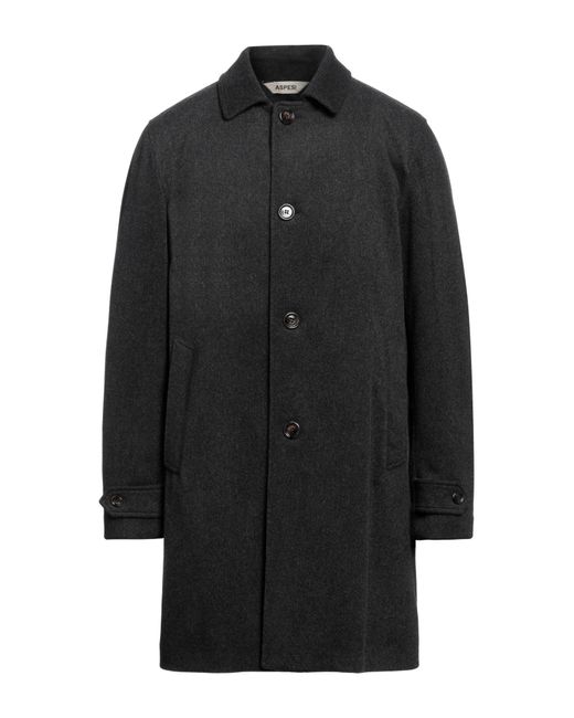 Aspesi Black Coat for men