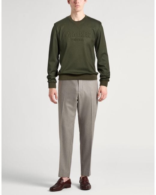 Sudadera Moorer de hombre de color Green