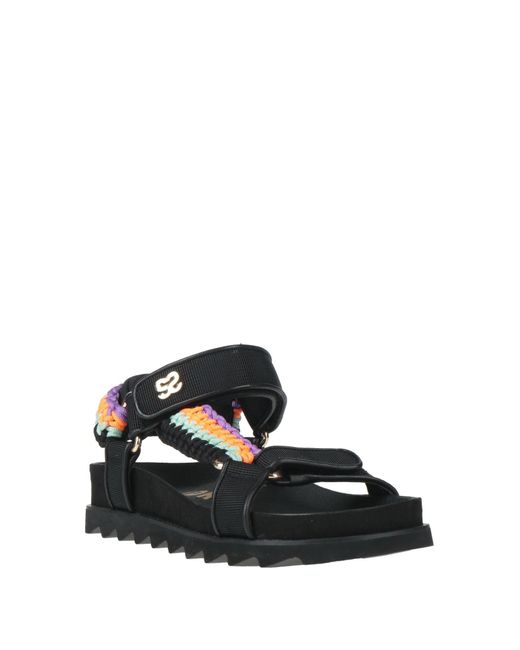 Sandro Black Sandals