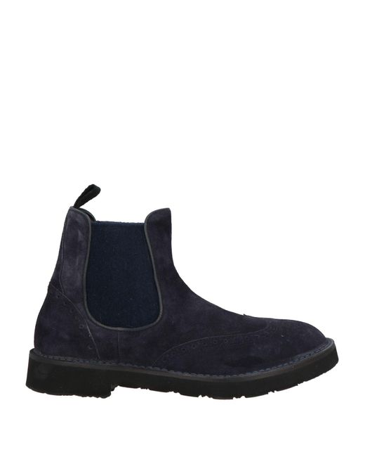 Calpierre Blue Ankle Boots for men