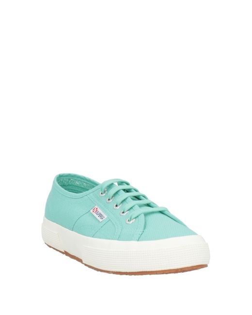 Superga Green Sneakers Cotton