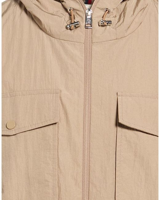 Moncler Natural Sand Jacket Polyamide for men