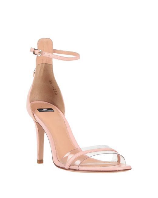 Elisabetta Franchi Pink Sandals