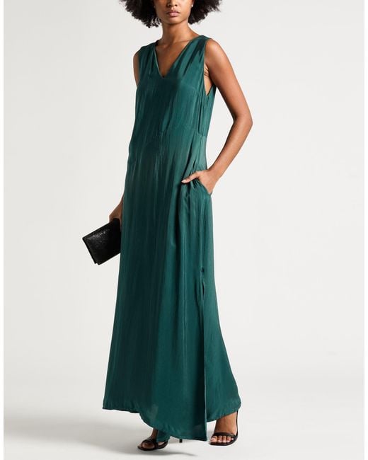 ALESSIA SANTI Green Maxi-Kleid