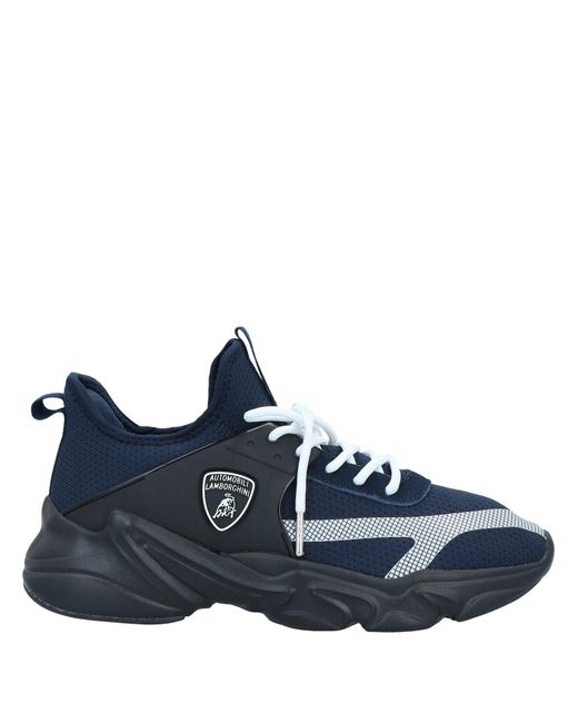 Automobili Lamborghini Blue Trainers for men