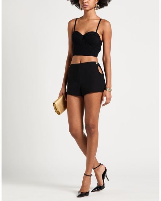 Versace Black Shorts & Bermuda Shorts