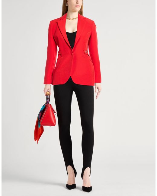 Trussardi Red Blazers