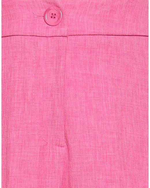 Soallure Pink Pants Polyester
