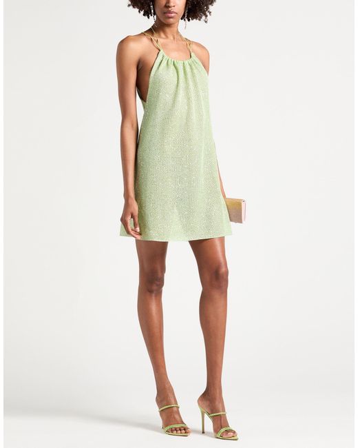 Circus Hotel Green Mini Dresses
