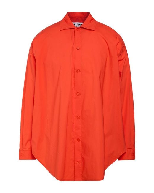 Sunnei Red Shirts for men