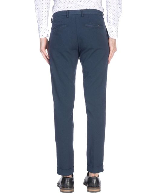 Altea Blue Midnight Pants Cotton, Elastane for men