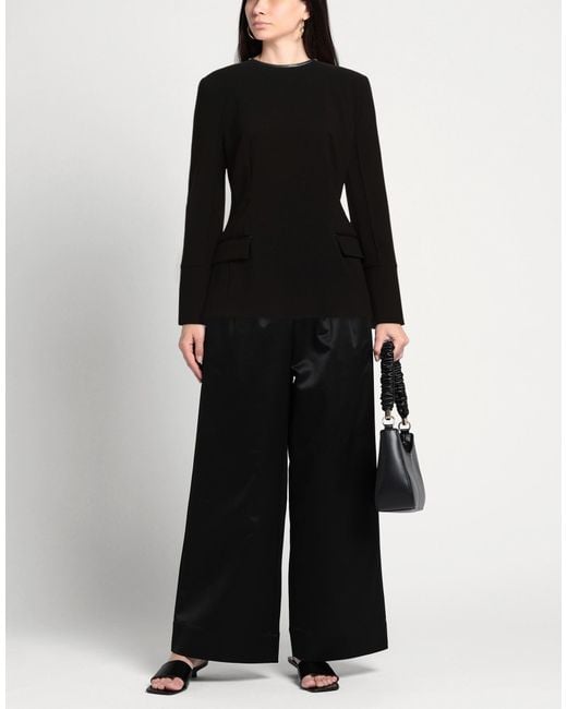The Mannei Black Top Polyester, Rayon, Elastane