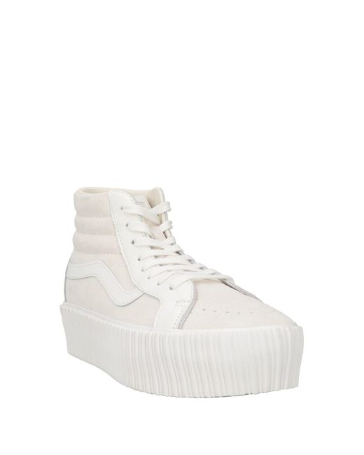 Vans White Sneakers Leather for men