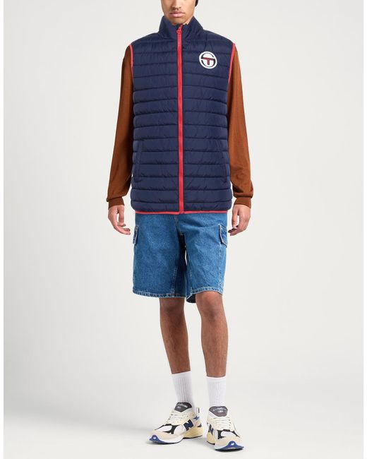 Sergio Tacchini Blue Vests for men
