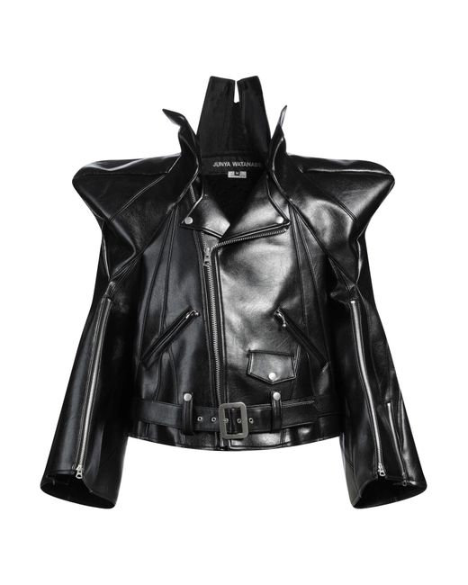 Junya Watanabe Black Jacket Synthetic Fibers
