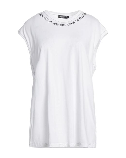 Dolce & Gabbana White T-shirt