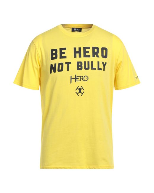 Héros Yellow T-shirt for men