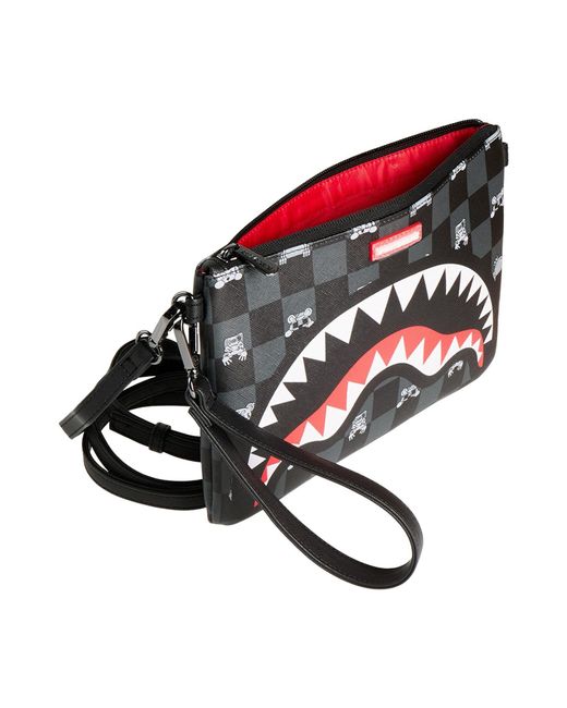 Sprayground White Clutch