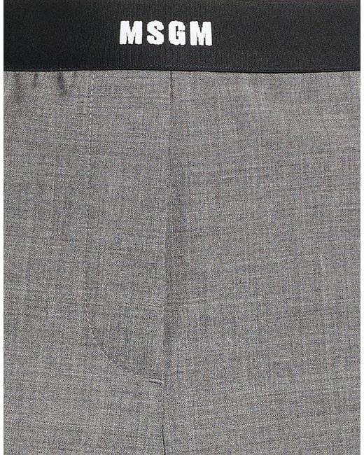 MSGM Gray Trouser