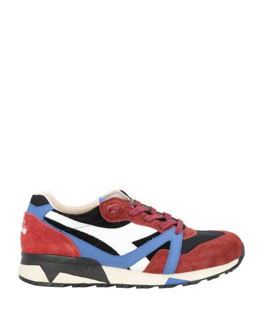 Diadora Red Trainers for men