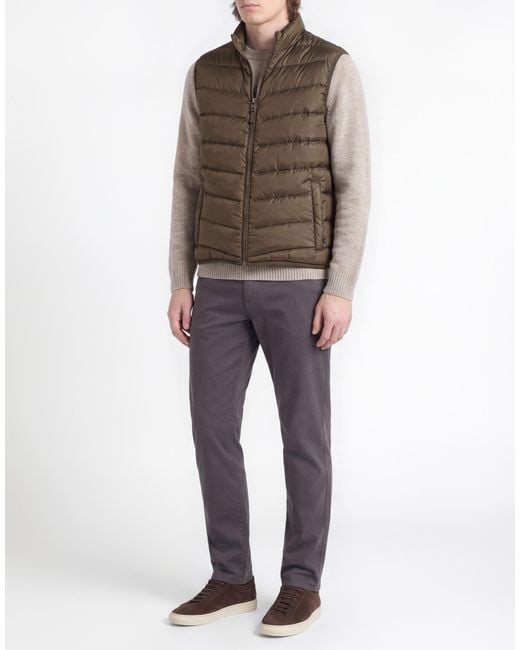 Façonnable Brown Military Vest Polyester for men
