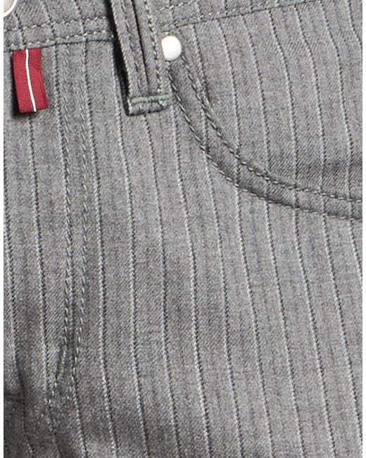 Tramarossa Gray Pants Virgin Wool for men