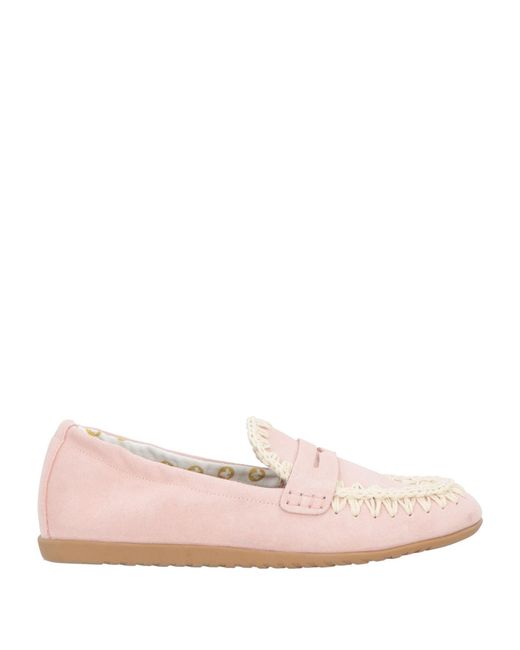 Mou Pink Mokassin