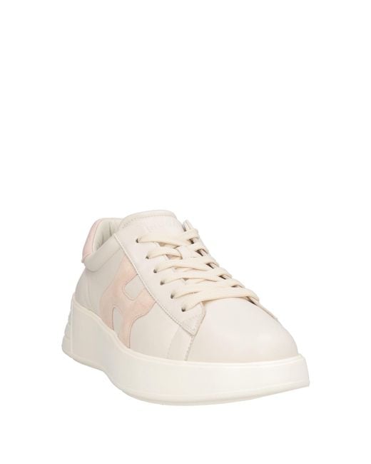 Hogan Natural Sneakers Leather