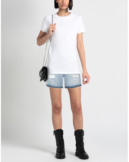 Dondup Blue Denim Shorts