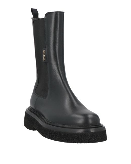 Max Mara Black Stiefelette