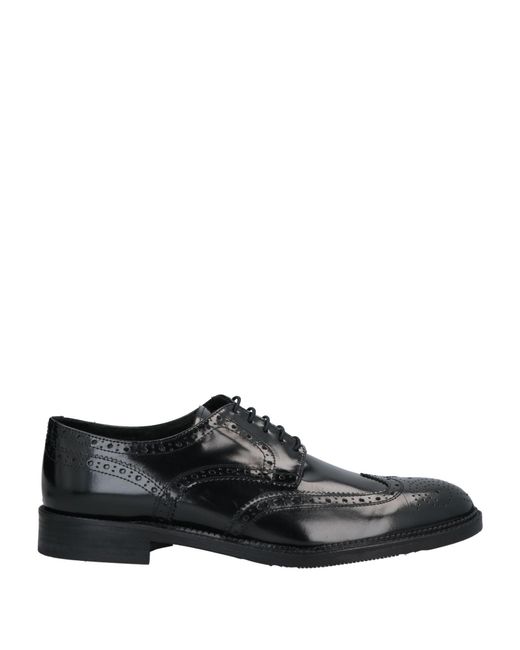 Bruno Verri Black Lace-up Shoes for men