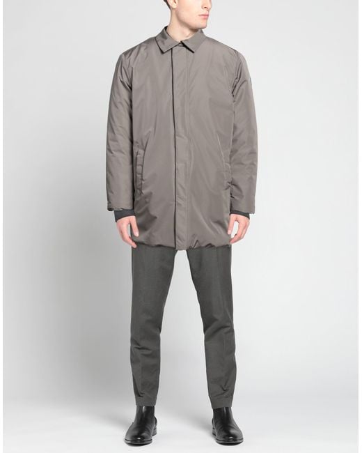 Museum Gray Coat for men