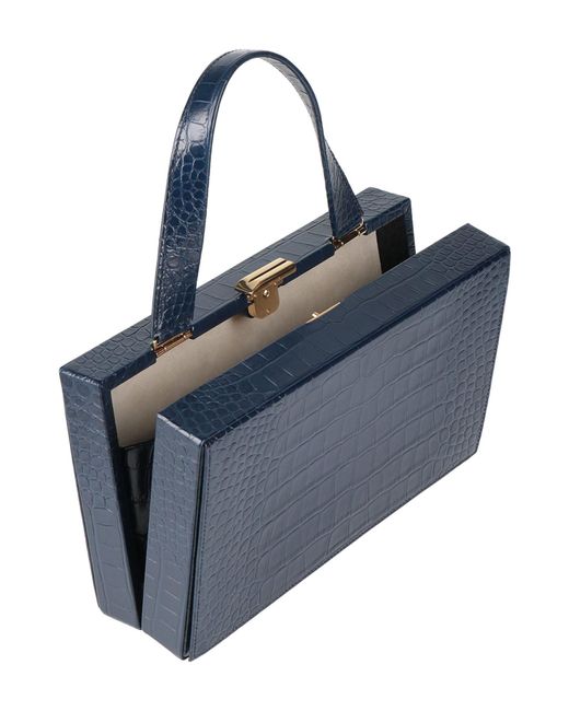 Bally Blue Handbag Leather