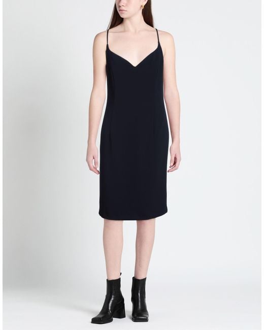 Gai Mattiolo Blue Love To Love Midnight Mini Dress Polyester