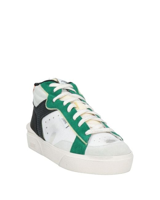 Strype Green Trainers
