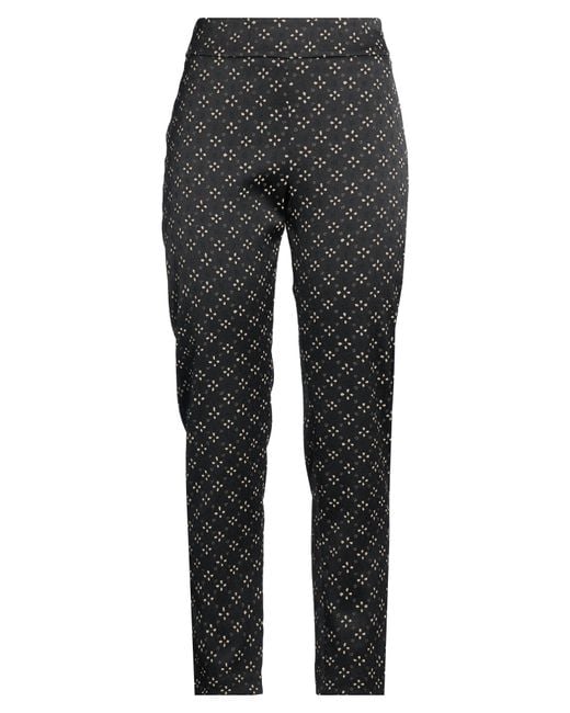 ALESSIA SANTI Gray Pants Polyester, Cotton, Polyamide, Elastane