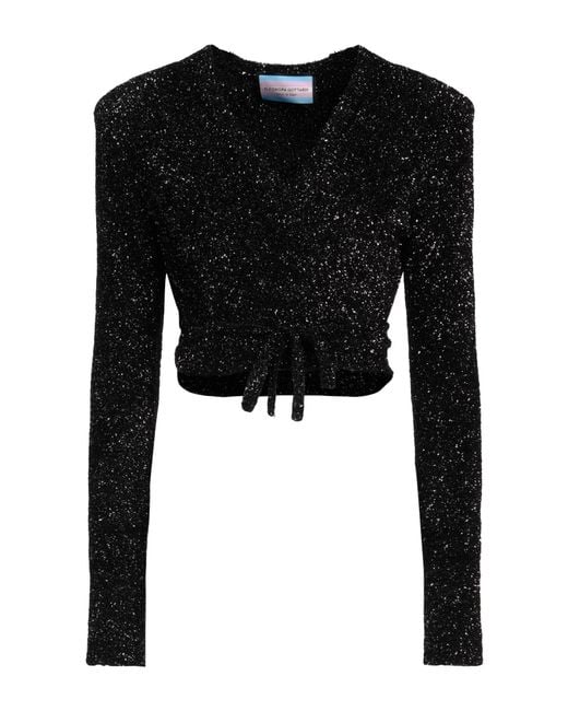 ELEONORA GOTTARDI Black Wrap Cardigans