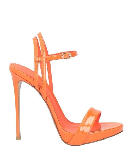 Le Silla Orange Sandals