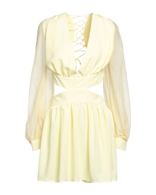 Moeva Yellow Mini Dress