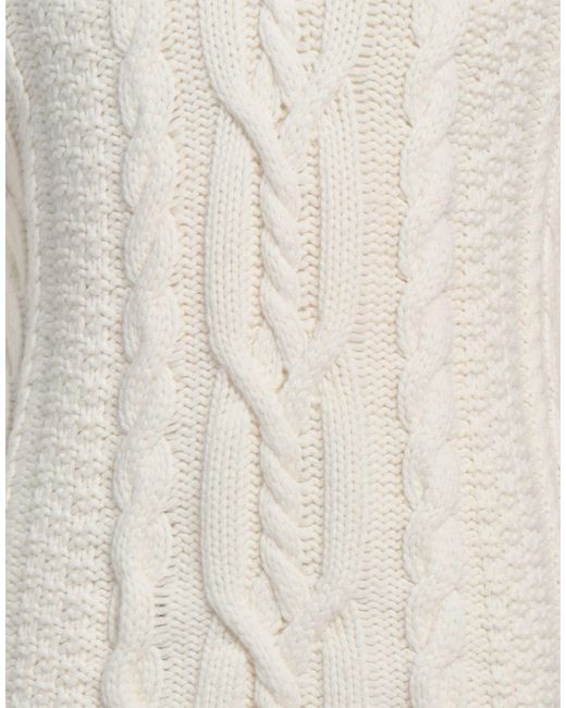 Fedeli White Turtleneck for men