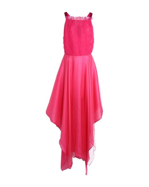 Giorgio Armani Pink Midi-Kleid