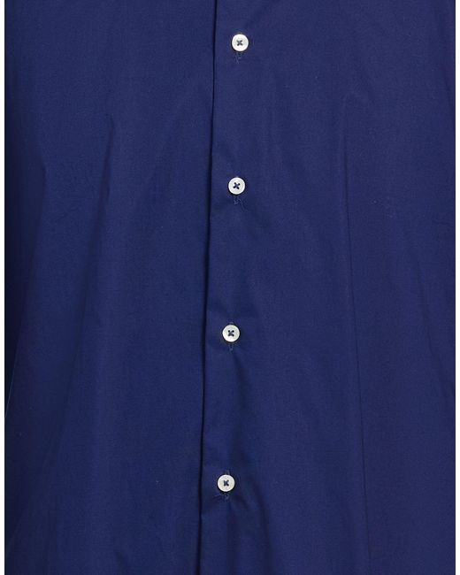 Roberto Cavalli Blue Shirt for men