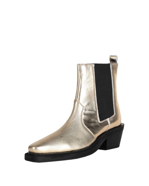 TOPSHOP Black Ankle Boots