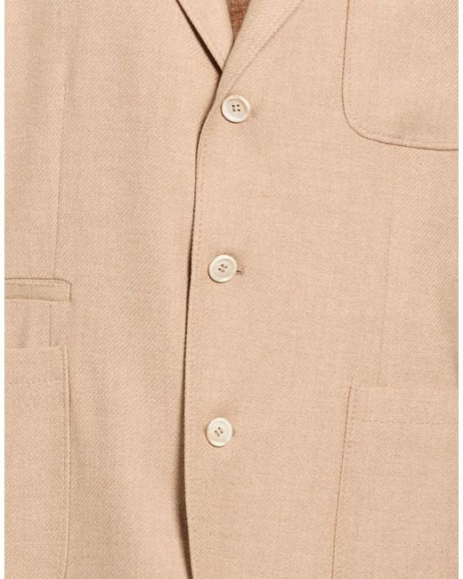Brunello Cucinelli Natural Blazer for men