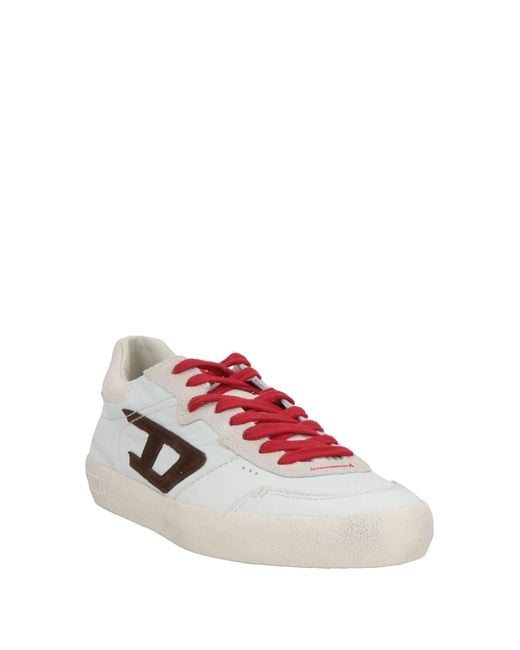 DIESEL White Trainers for men