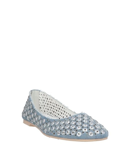Ras Gray Ballet Flats