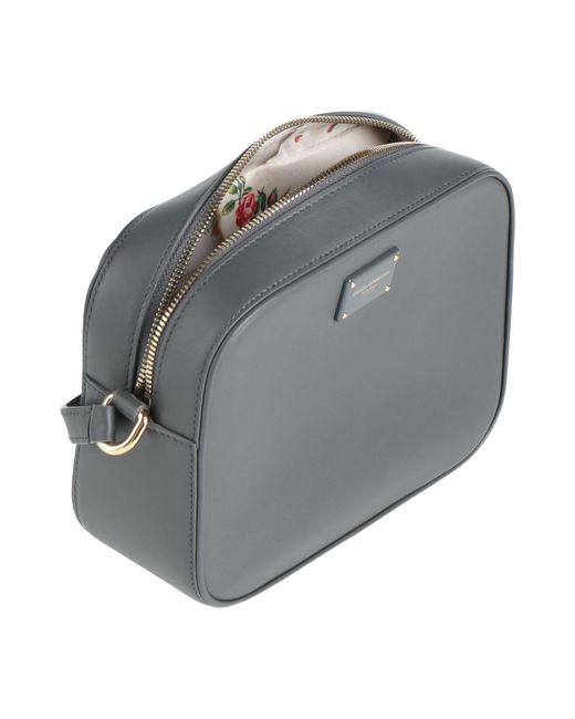 Dolce & Gabbana Gray Cross-Body Bags
