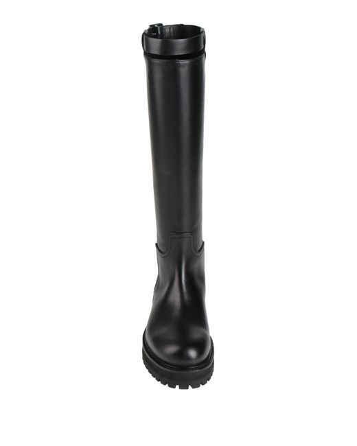 Dondup Black Boot Leather
