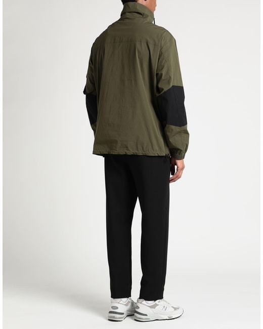 DSquared² Green Jacket Cotton, Elastane for men